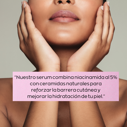 Kit Facial 3 pasos de Niacinamida  para manchas e imperfecciones: Crema, Serum y Jabón.  Piel, Suave y Sin Imperfecciones