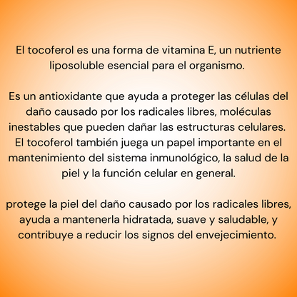 JOMTAM  Mascarilla facial hidratante en gel con tocoferol y vitamina E. Hidratante para piel grasa. Piel hidratada sin el molesto aspecto graso.